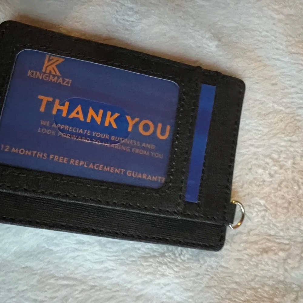 Slim Minimalist Front Pocket wallet - Picture 3 of 8